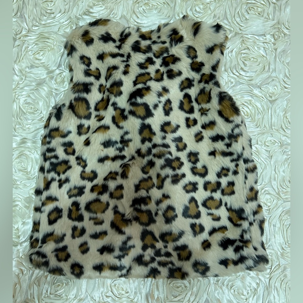 Hanna Andersson Pink Faux Fur Vest